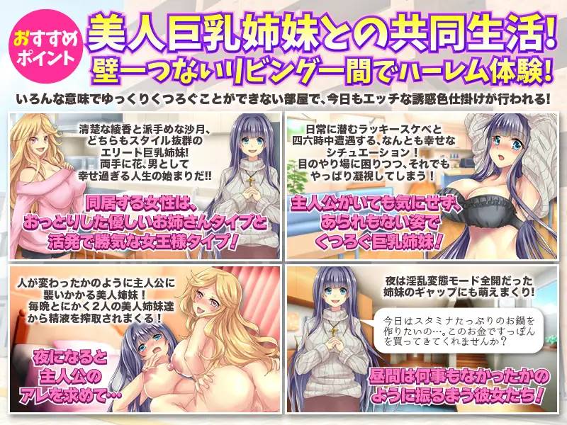 图片[3]-【RPG/汉化】和爆乳姐妹的采精同居生活 云翻汉化 【PC+安卓/1.5G】-歪次元